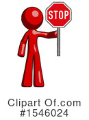 Red Design Mascot Clipart #1546024 by Leo Blanchette