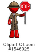 Red Design Mascot Clipart #1546025 by Leo Blanchette
