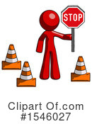 Red Design Mascot Clipart #1546027 by Leo Blanchette