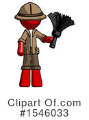 Red Design Mascot Clipart #1546033 by Leo Blanchette