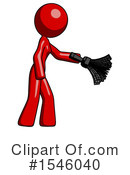 Red Design Mascot Clipart #1546040 by Leo Blanchette