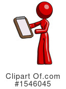 Red Design Mascot Clipart #1546045 by Leo Blanchette