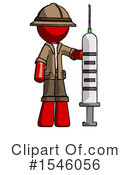 Red Design Mascot Clipart #1546056 by Leo Blanchette