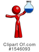 Red Design Mascot Clipart #1546093 by Leo Blanchette
