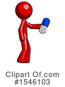 Red Design Mascot Clipart #1546103 by Leo Blanchette