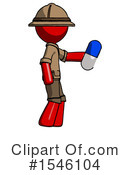 Red Design Mascot Clipart #1546104 by Leo Blanchette