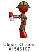 Red Design Mascot Clipart #1546107 by Leo Blanchette