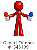 Red Design Mascot Clipart #1546109 by Leo Blanchette