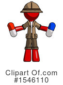 Red Design Mascot Clipart #1546110 by Leo Blanchette