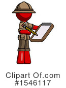 Red Design Mascot Clipart #1546117 by Leo Blanchette