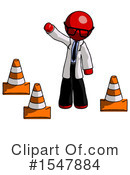 Red Design Mascot Clipart #1547884 by Leo Blanchette