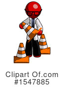 Red Design Mascot Clipart #1547885 by Leo Blanchette