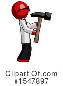 Red Design Mascot Clipart #1547897 by Leo Blanchette