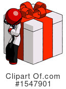 Red Design Mascot Clipart #1547901 by Leo Blanchette