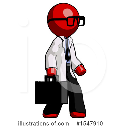 Royalty-Free (RF) Red Design Mascot Clipart Illustration by Leo Blanchette - Stock Sample #1547910