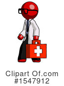 Red Design Mascot Clipart #1547912 by Leo Blanchette
