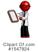 Red Design Mascot Clipart #1547924 by Leo Blanchette