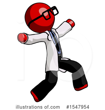 Royalty-Free (RF) Red Design Mascot Clipart Illustration by Leo Blanchette - Stock Sample #1547954