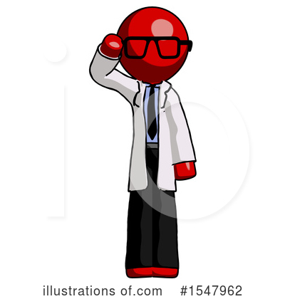 Royalty-Free (RF) Red Design Mascot Clipart Illustration by Leo Blanchette - Stock Sample #1547962
