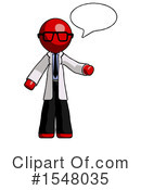 Red Design Mascot Clipart #1548035 by Leo Blanchette