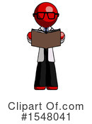 Red Design Mascot Clipart #1548041 by Leo Blanchette