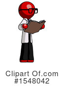 Red Design Mascot Clipart #1548042 by Leo Blanchette