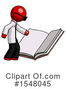 Red Design Mascot Clipart #1548045 by Leo Blanchette