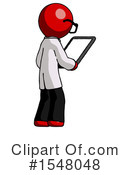 Red Design Mascot Clipart #1548048 by Leo Blanchette