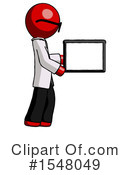 Red Design Mascot Clipart #1548049 by Leo Blanchette
