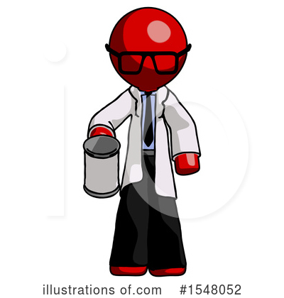 Royalty-Free (RF) Red Design Mascot Clipart Illustration by Leo Blanchette - Stock Sample #1548052