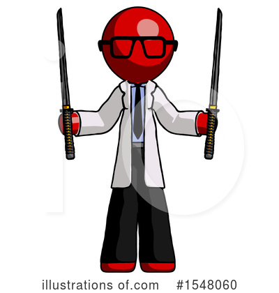 Royalty-Free (RF) Red Design Mascot Clipart Illustration by Leo Blanchette - Stock Sample #1548060