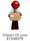 Red Design Mascot Clipart #1548079 by Leo Blanchette