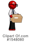 Red Design Mascot Clipart #1548080 by Leo Blanchette