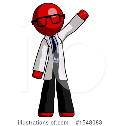 Royalty-Free (RF) Red Design Mascot Clipart Illustration by Leo Blanchette - Stock Sample #1548083