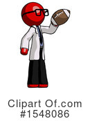 Red Design Mascot Clipart #1548086 by Leo Blanchette