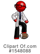 Red Design Mascot Clipart #1548088 by Leo Blanchette