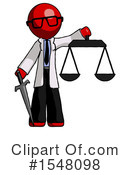 Red Design Mascot Clipart #1548098 by Leo Blanchette