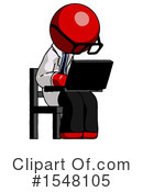 Red Design Mascot Clipart #1548105 by Leo Blanchette