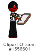 Red Design Mascot Clipart #1556601 by Leo Blanchette