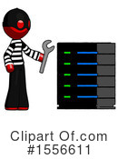 Red Design Mascot Clipart #1556611 by Leo Blanchette