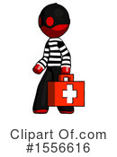 Red Design Mascot Clipart #1556616 by Leo Blanchette