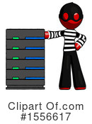 Red Design Mascot Clipart #1556617 by Leo Blanchette