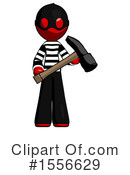 Red Design Mascot Clipart #1556629 by Leo Blanchette