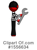 Red Design Mascot Clipart #1556634 by Leo Blanchette