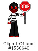 Red Design Mascot Clipart #1556640 by Leo Blanchette