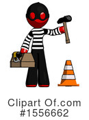 Red Design Mascot Clipart #1556662 by Leo Blanchette