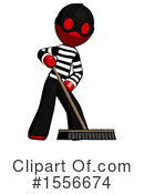 Red Design Mascot Clipart #1556674 by Leo Blanchette
