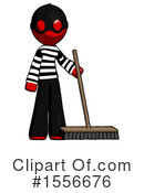 Red Design Mascot Clipart #1556676 by Leo Blanchette