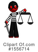 Red Design Mascot Clipart #1556714 by Leo Blanchette