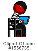 Red Design Mascot Clipart #1556735 by Leo Blanchette